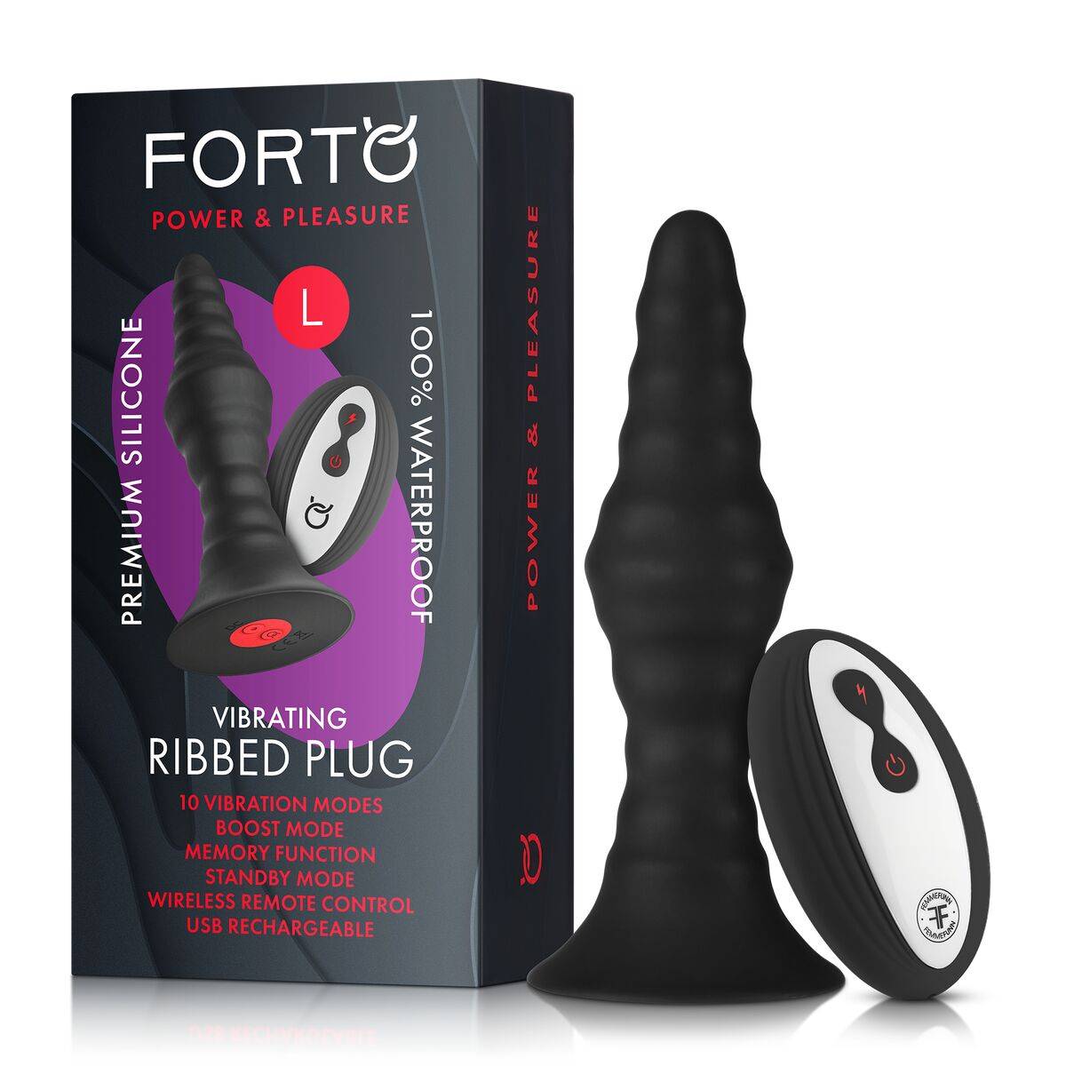 Plug Anal Forto Negro