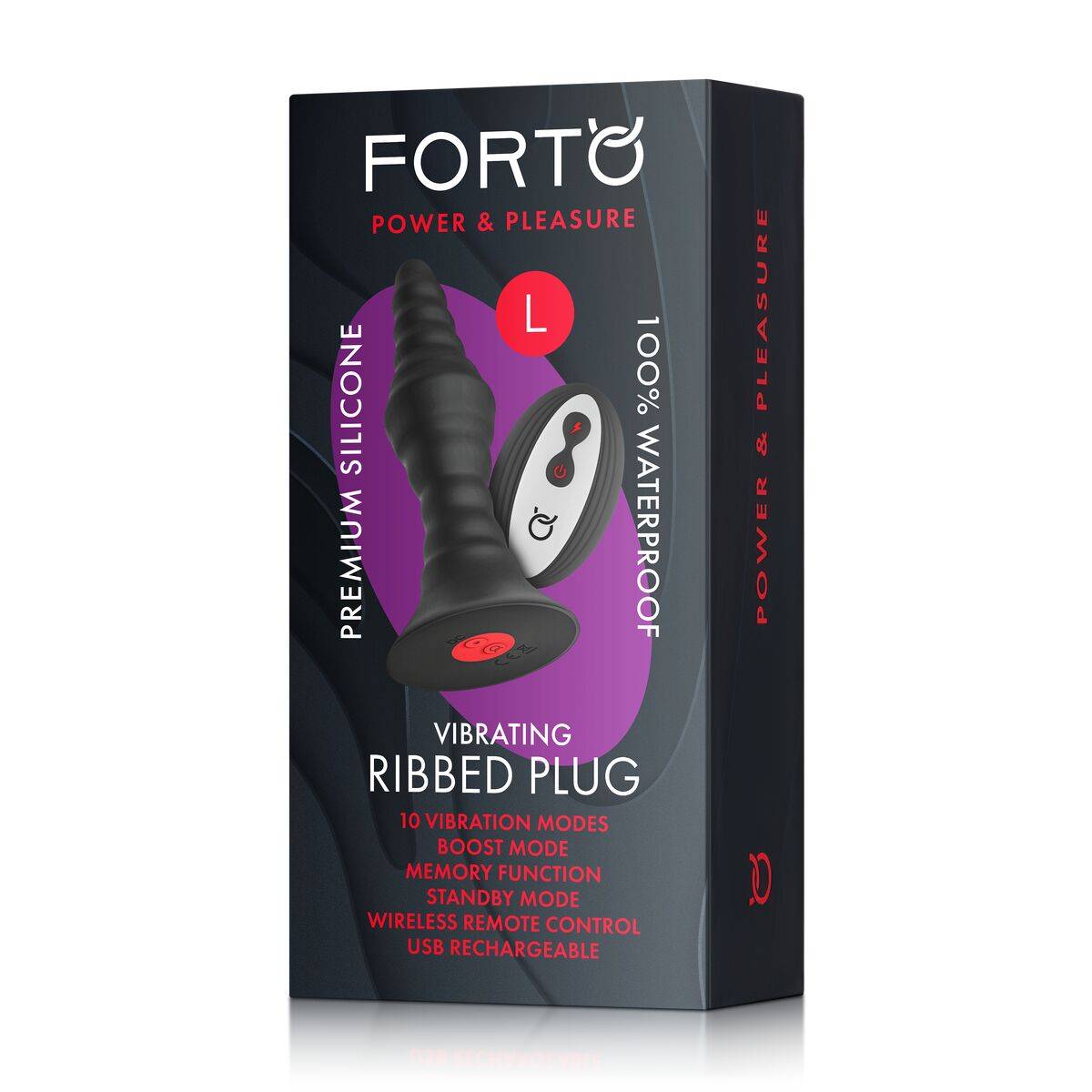 Plug Anal Forto Negro