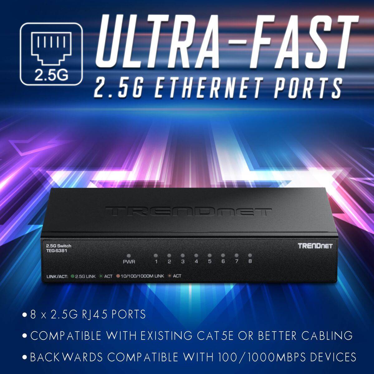 Switch Trendnet TEG-S381