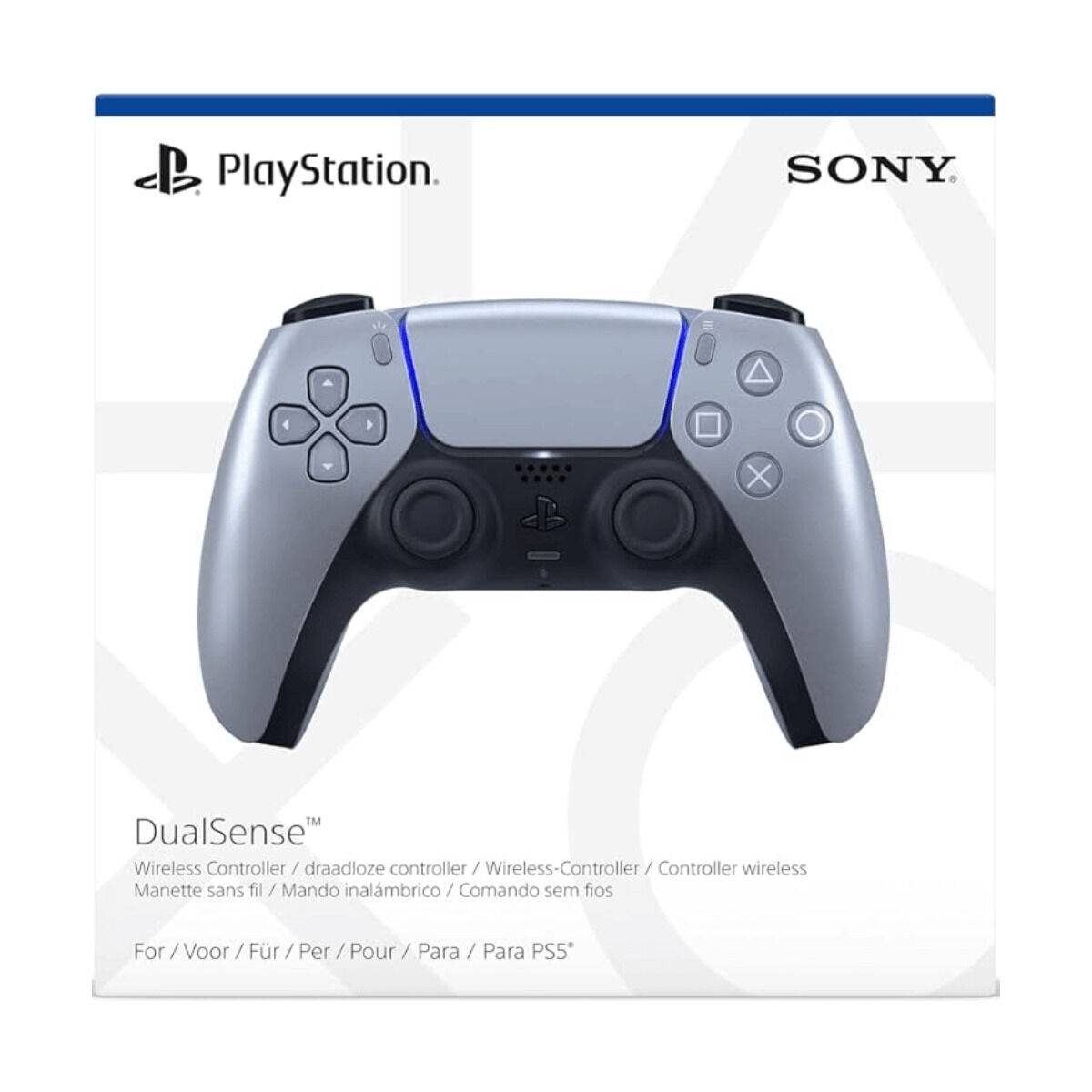 Mando PS5 DualSense Sony gamepad Plateado