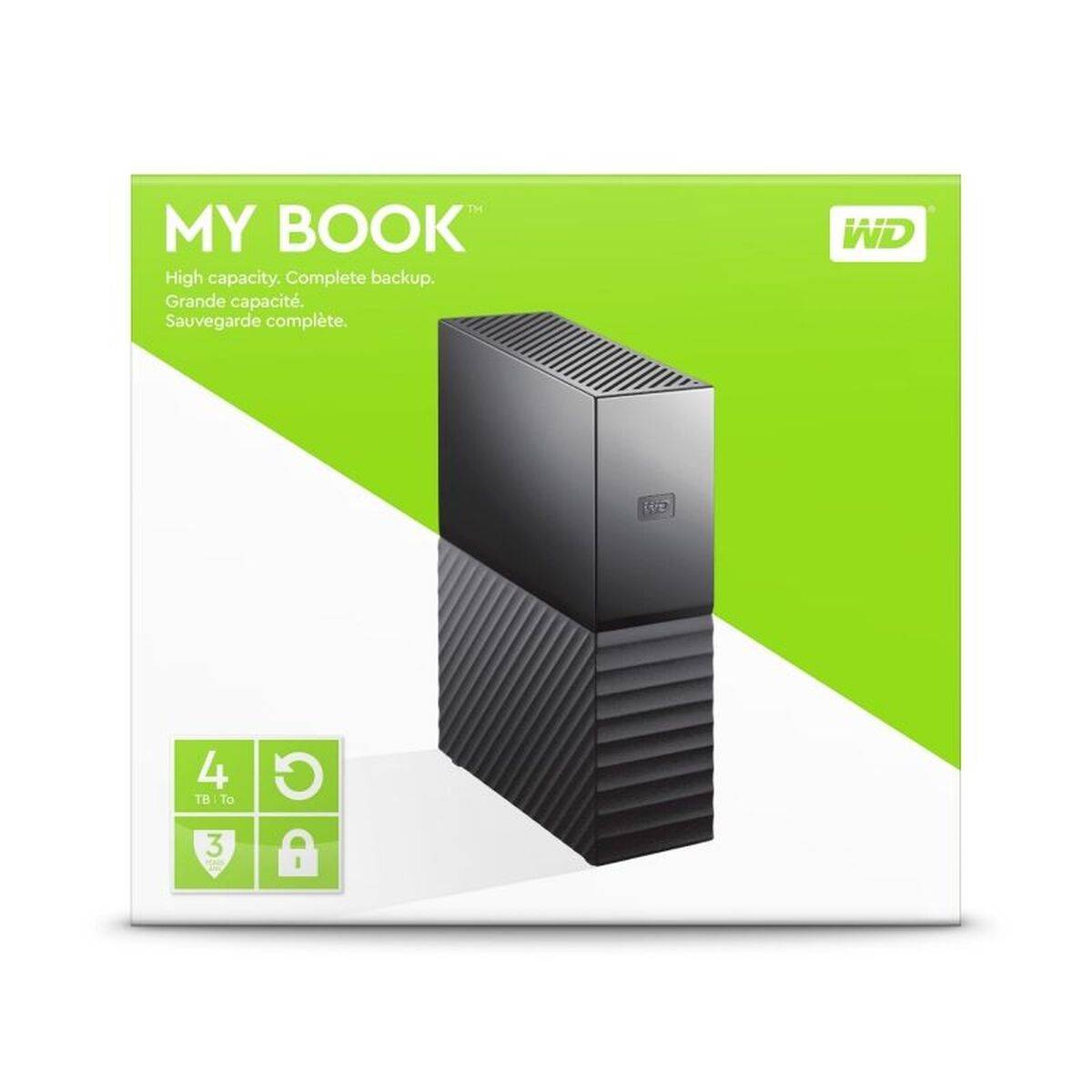 Disco Duro Externo Western Digital My Book 4 TB 3,5"