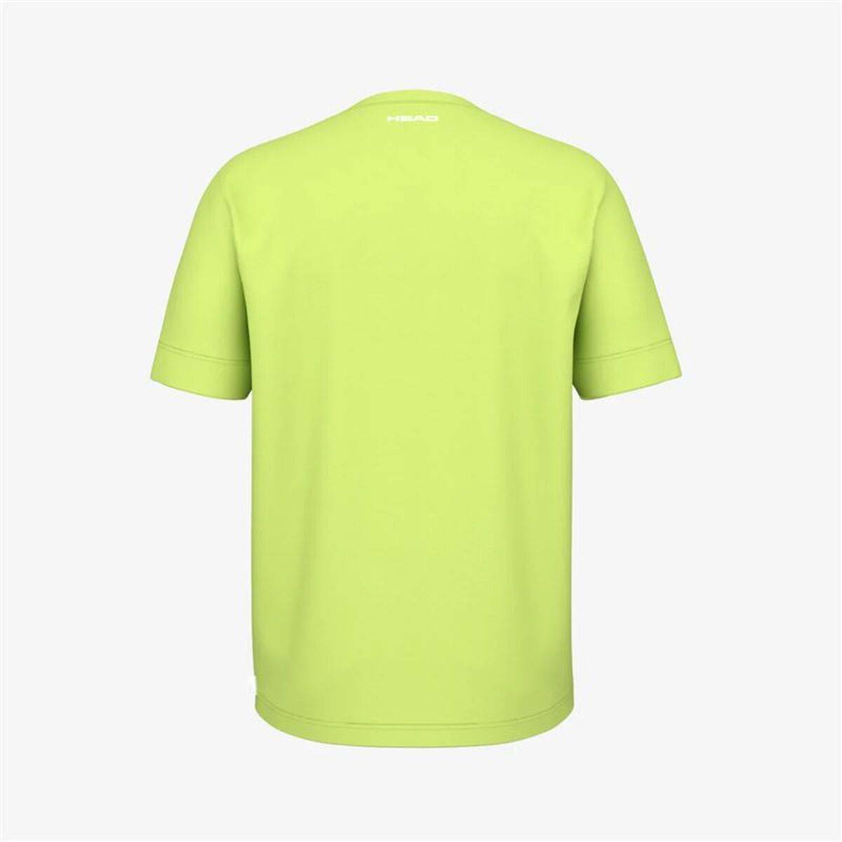 Camiseta de Manga Corta Hombre Head Slice II Verde limón Pádel