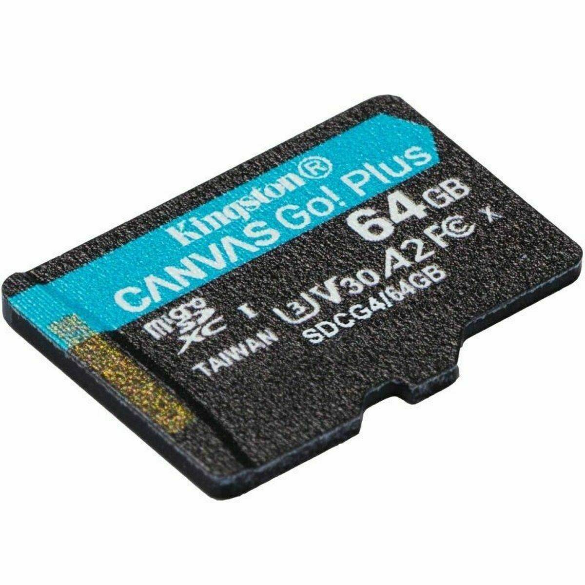 Tarjeta de Memoria Micro SDXC Kingston CANVAS Select Plus 64 GB