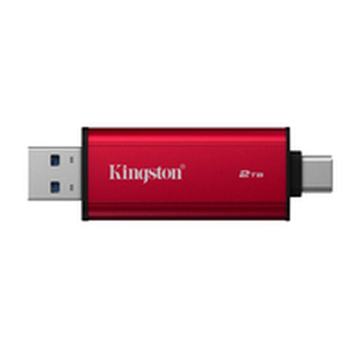 Disco Duro Externo Kingston SPSD/2TB Negro Rojo