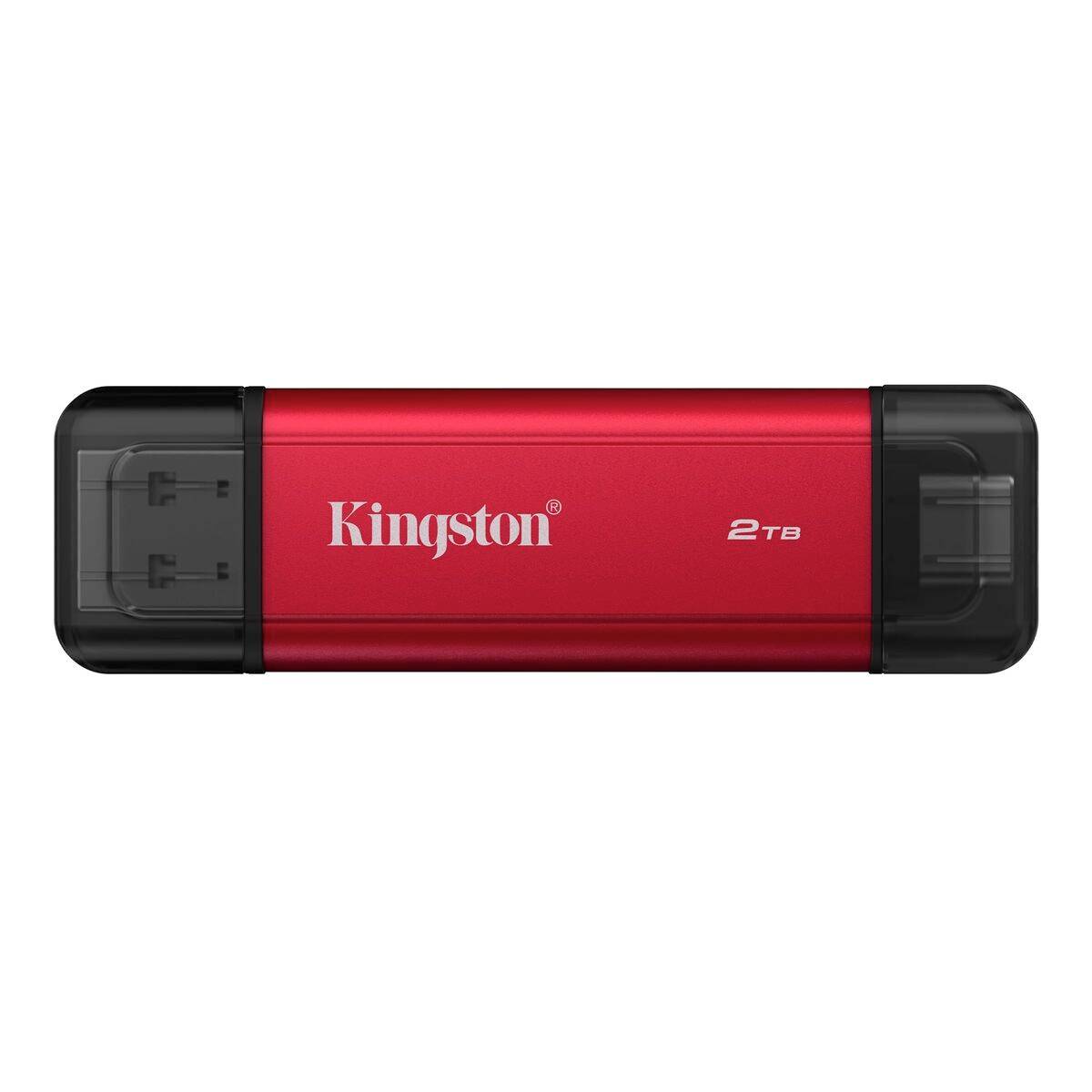 Disco Duro Externo Kingston SPSD/2TB Negro Rojo
