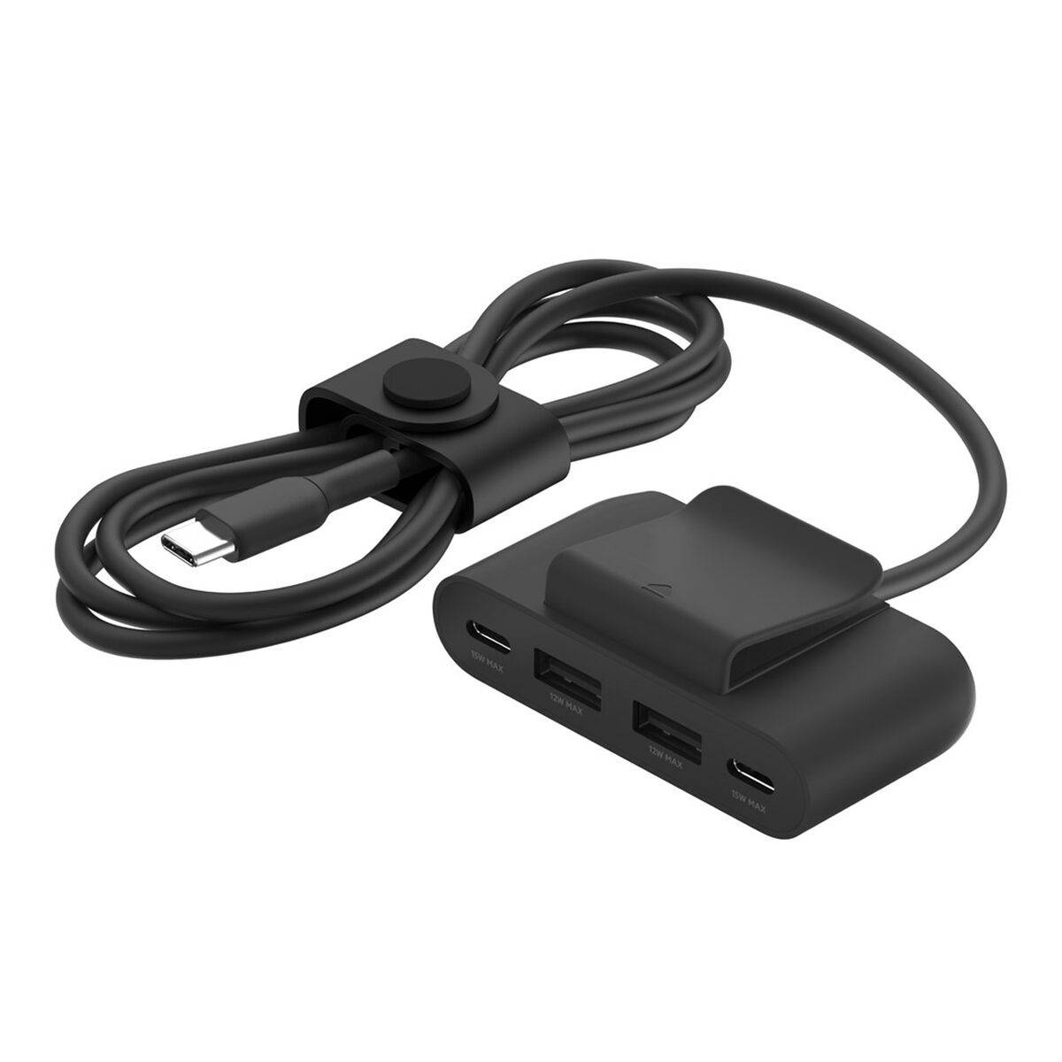 Hub USB Belkin BUZ001BT2MBKB7 Negro