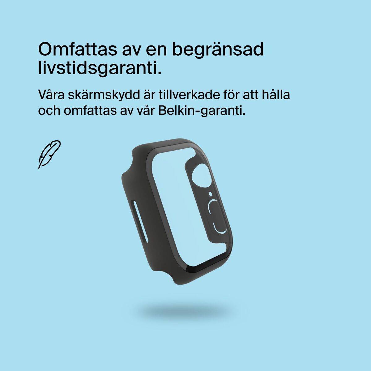 Protector de pantalla para Smartwatch Belkin OVG004ZZBK-REV Negro