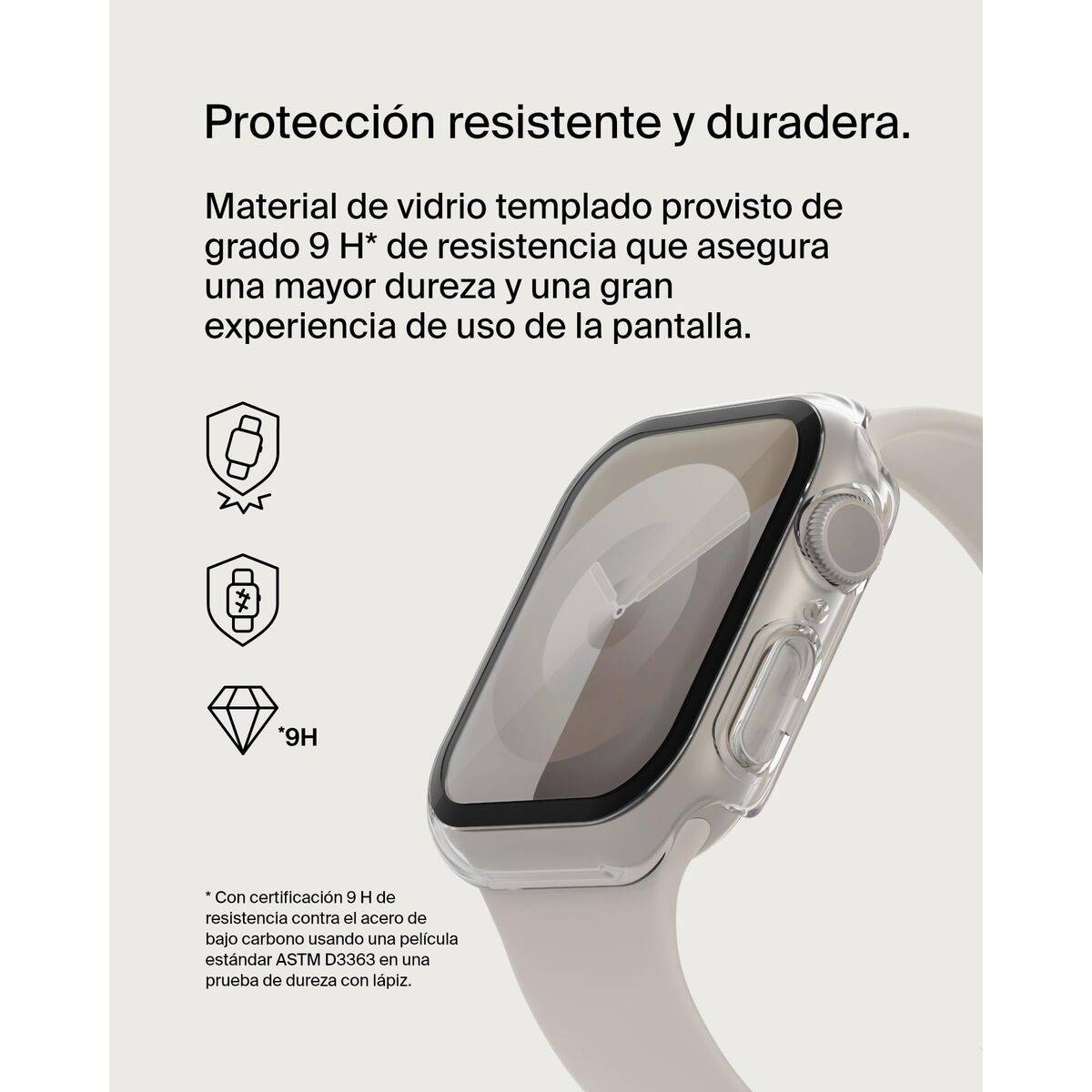 Protector de pantalla para Smartwatch Belkin Tc 2-1