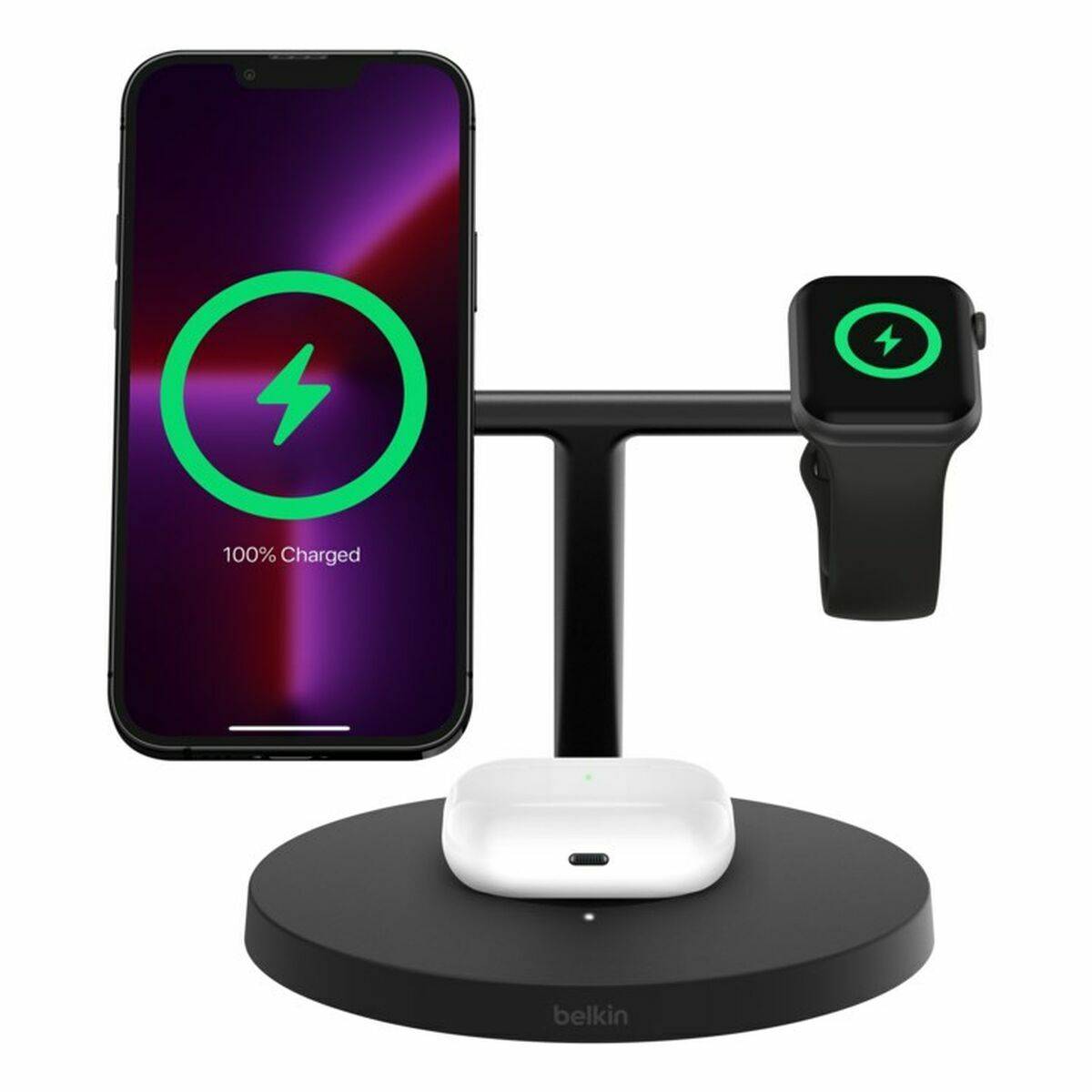 Cargador de Pared Belkin WIZ032KQBK Negro
