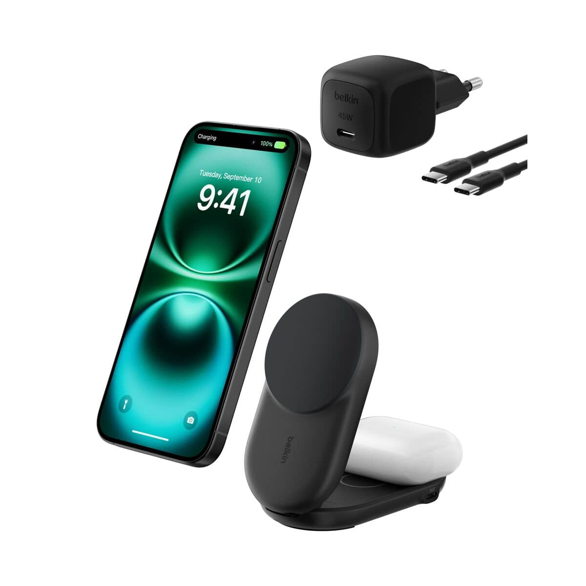 Cargador Inalámbrico Belkin WIZ039KQBK