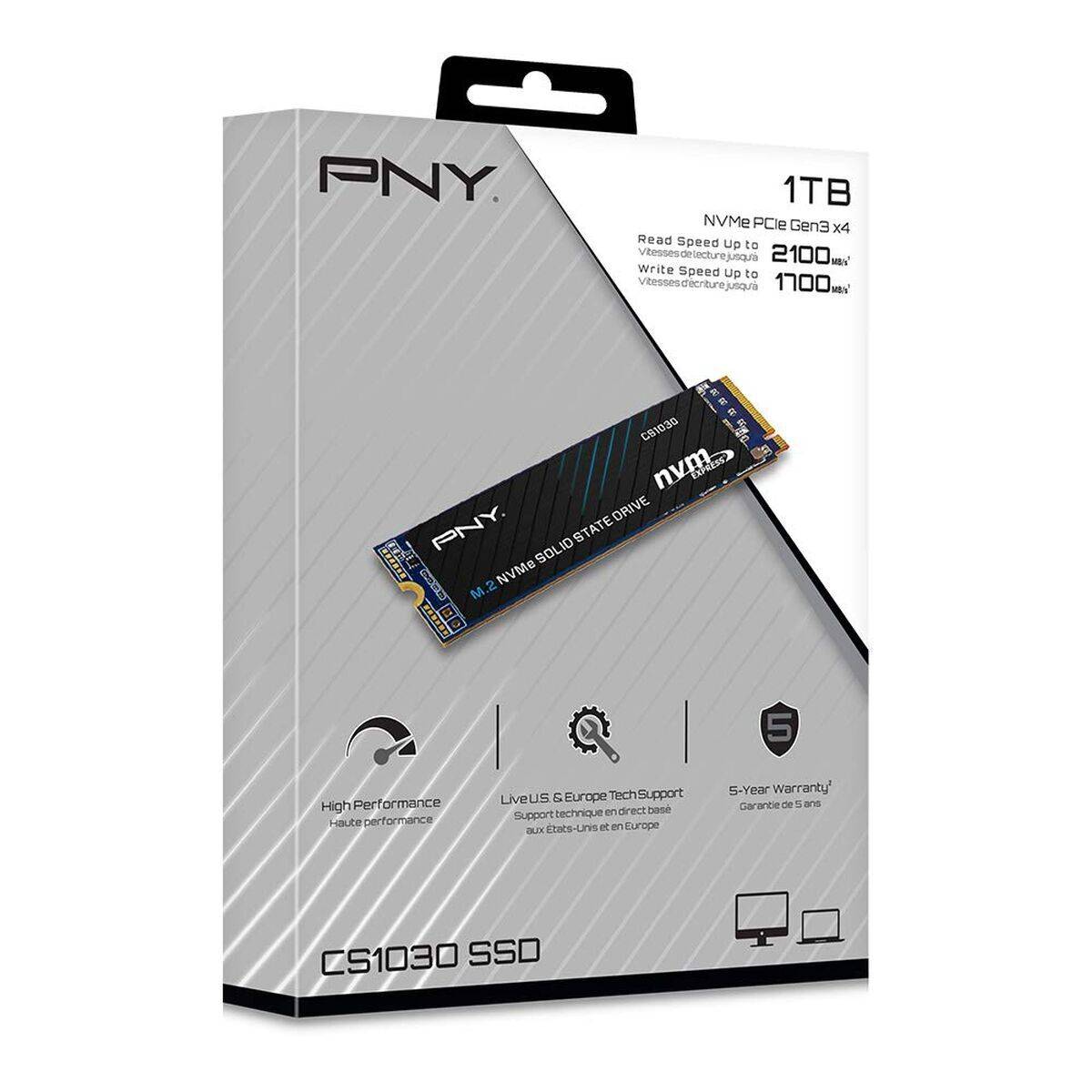 Disco Duro PNY CS1030 1 TB SSD