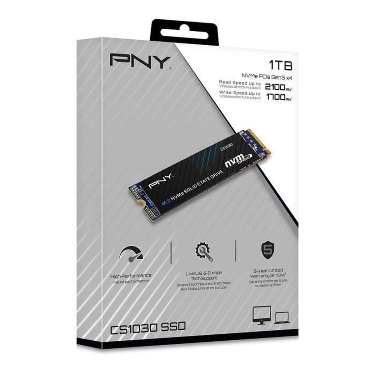 Disco Duro PNY CS1030 1 TB SSD