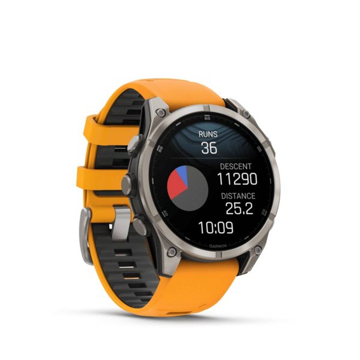 Smartwatch Garmin Fénix 8 AMOLED Naranja 1,4" Ø 46 mm Ø 47 mm