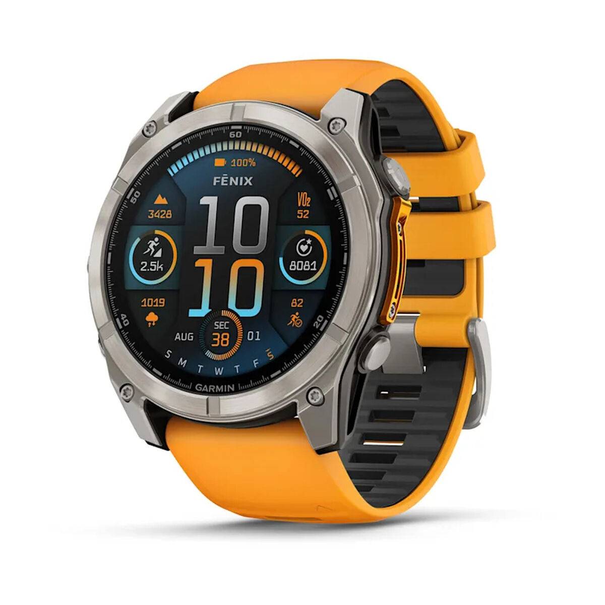 Smartwatch Garmin Fénix 8 AMOLED Naranja 1,4" Ø 50 mm