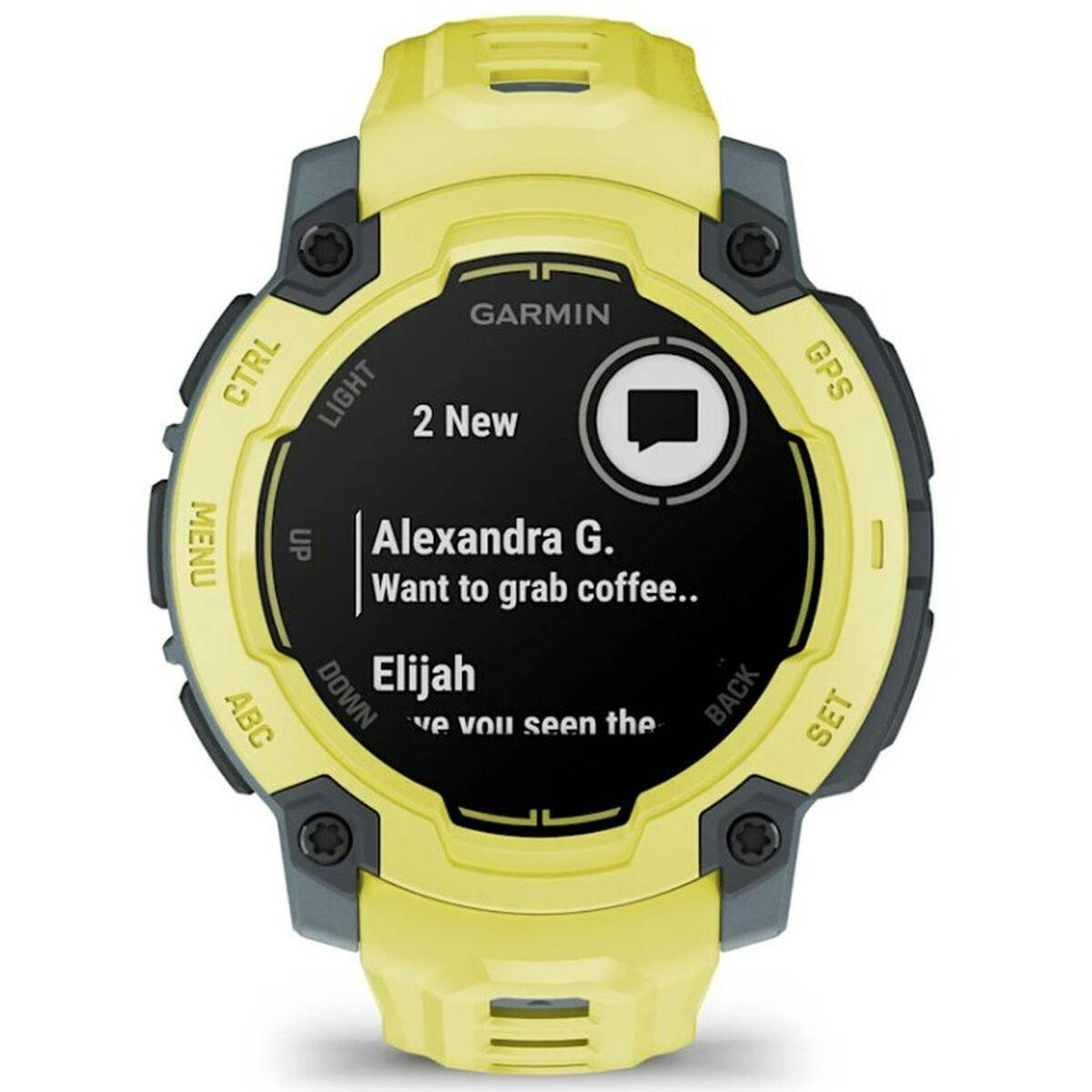 Smartwatch Garmin Instinct E 2 Lima 1,2" 0,9" 45 mm