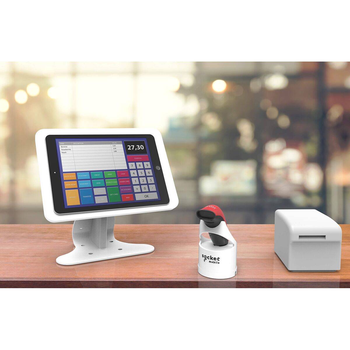 Cargador Socket Mobile F/600/700 SER Blanco
