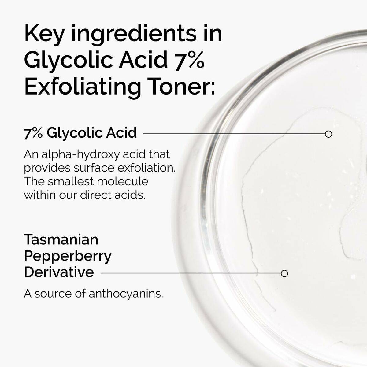 Tónico Exfoliante The Ordinary GLYCOLIC ACID 240 ml