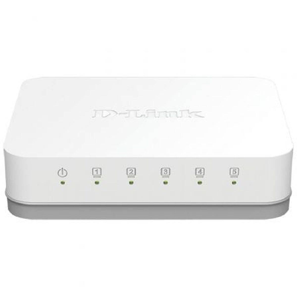 Switch D-Link GO-SW-5G Blanco Negro RJ45 Ethernet LAN RJ45 x 5