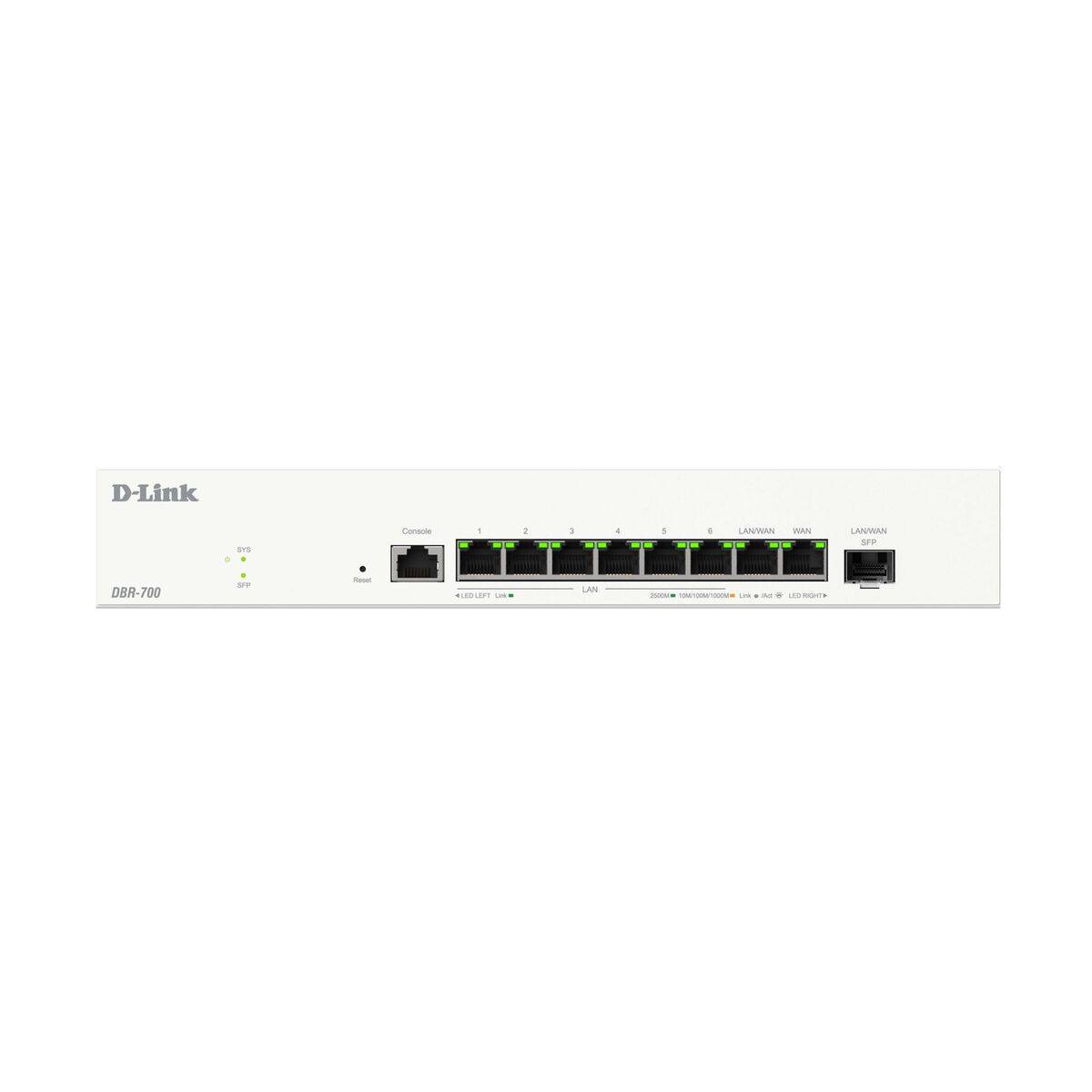 Router D-Link DBR-700 Blanco 8 Ethernet LAN