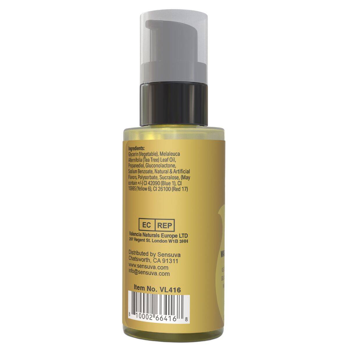 Aceite de Masaje Erótico Sensuva Piña Colada 59 ml