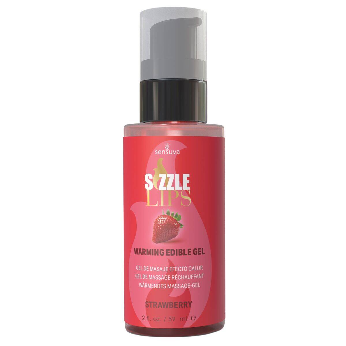 Gel de Masaje Sensuva Fresa 59 ml