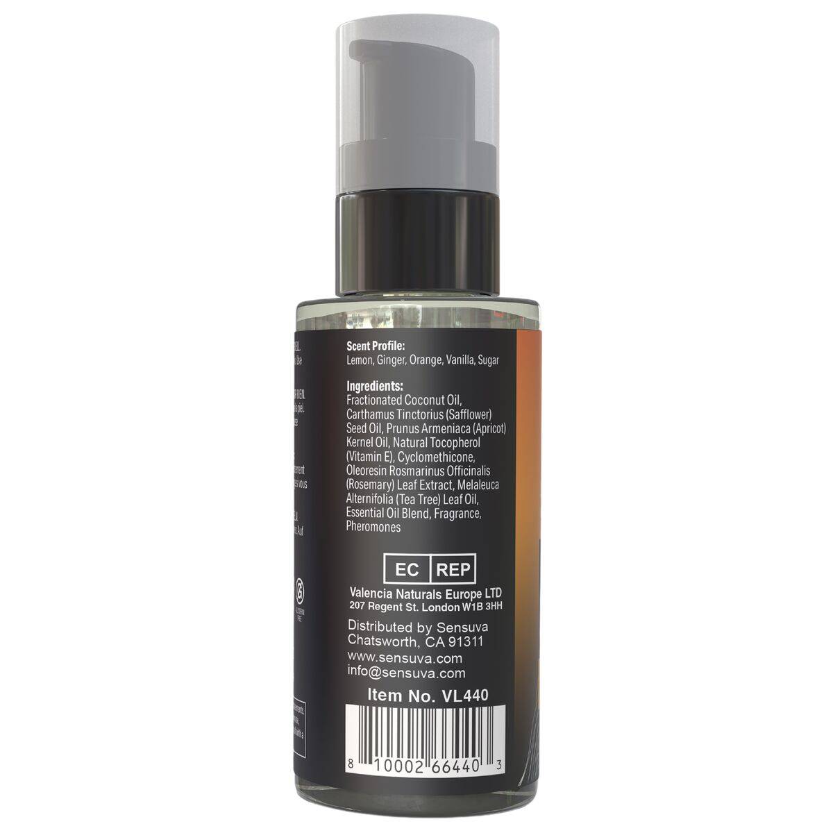 Aceite de Masaje Erótico Sensuva UST IN PARADISE 59 ml