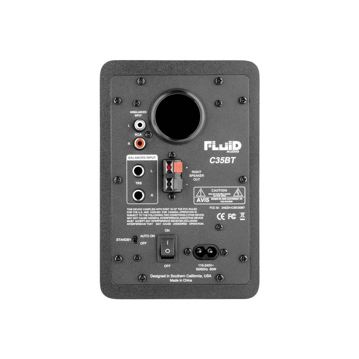 Altavoz Bluetooth Portátil FLUID AUDIO C35BT