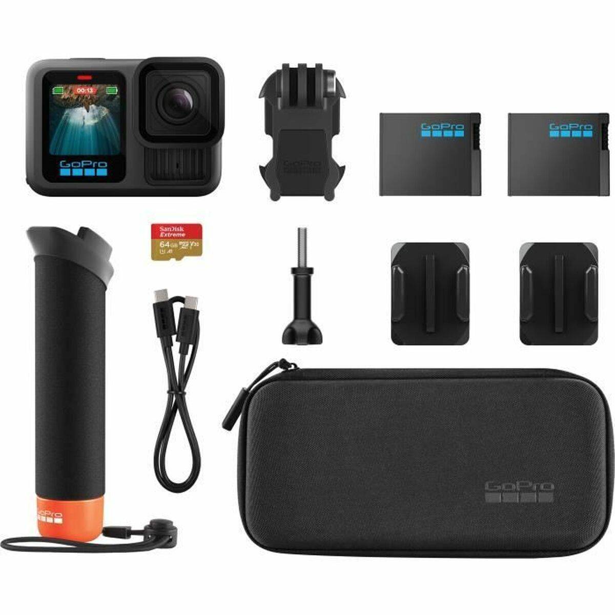 Cámara Deportiva GoPro CHDRB-131-RW Negro
