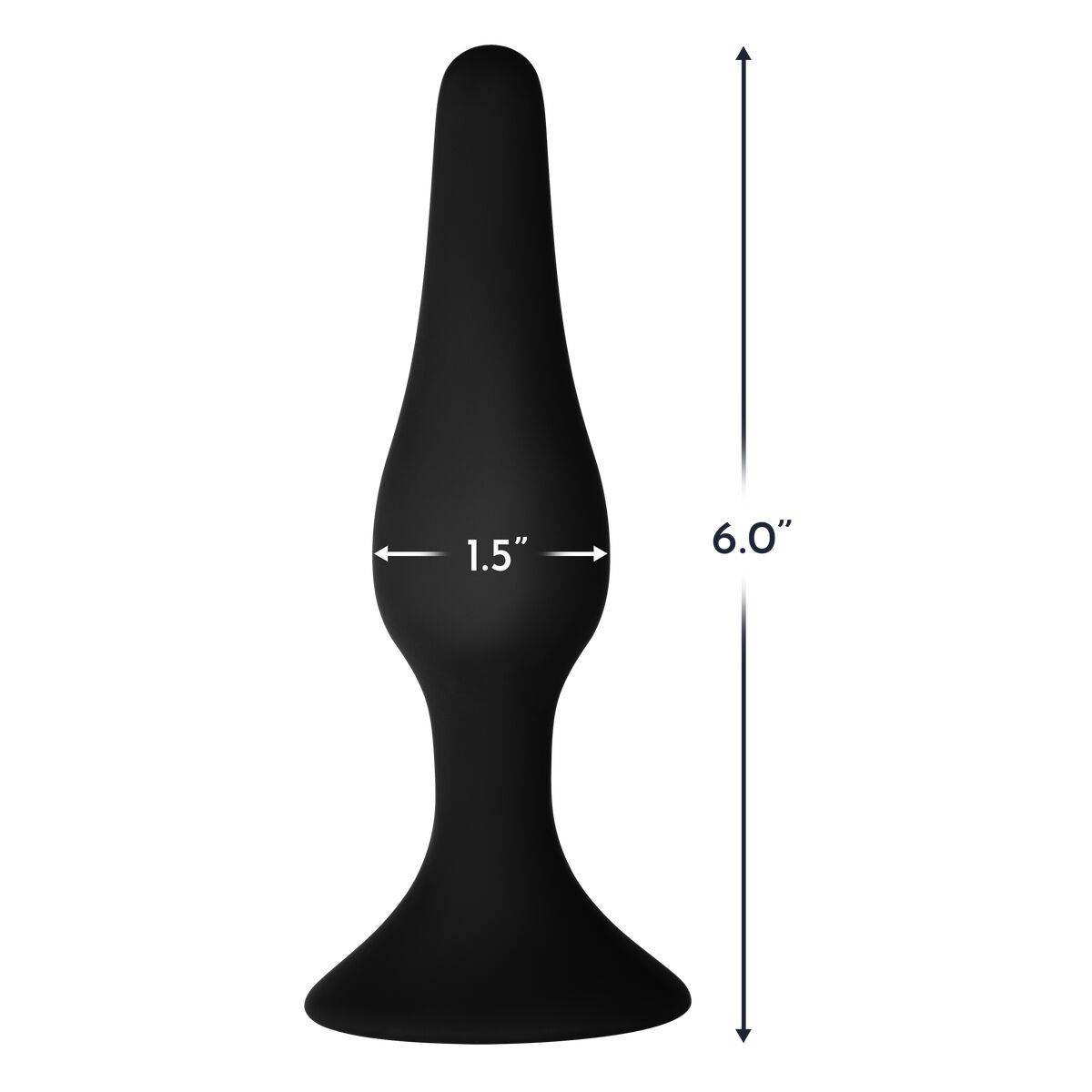Plug Anal Forto Negro