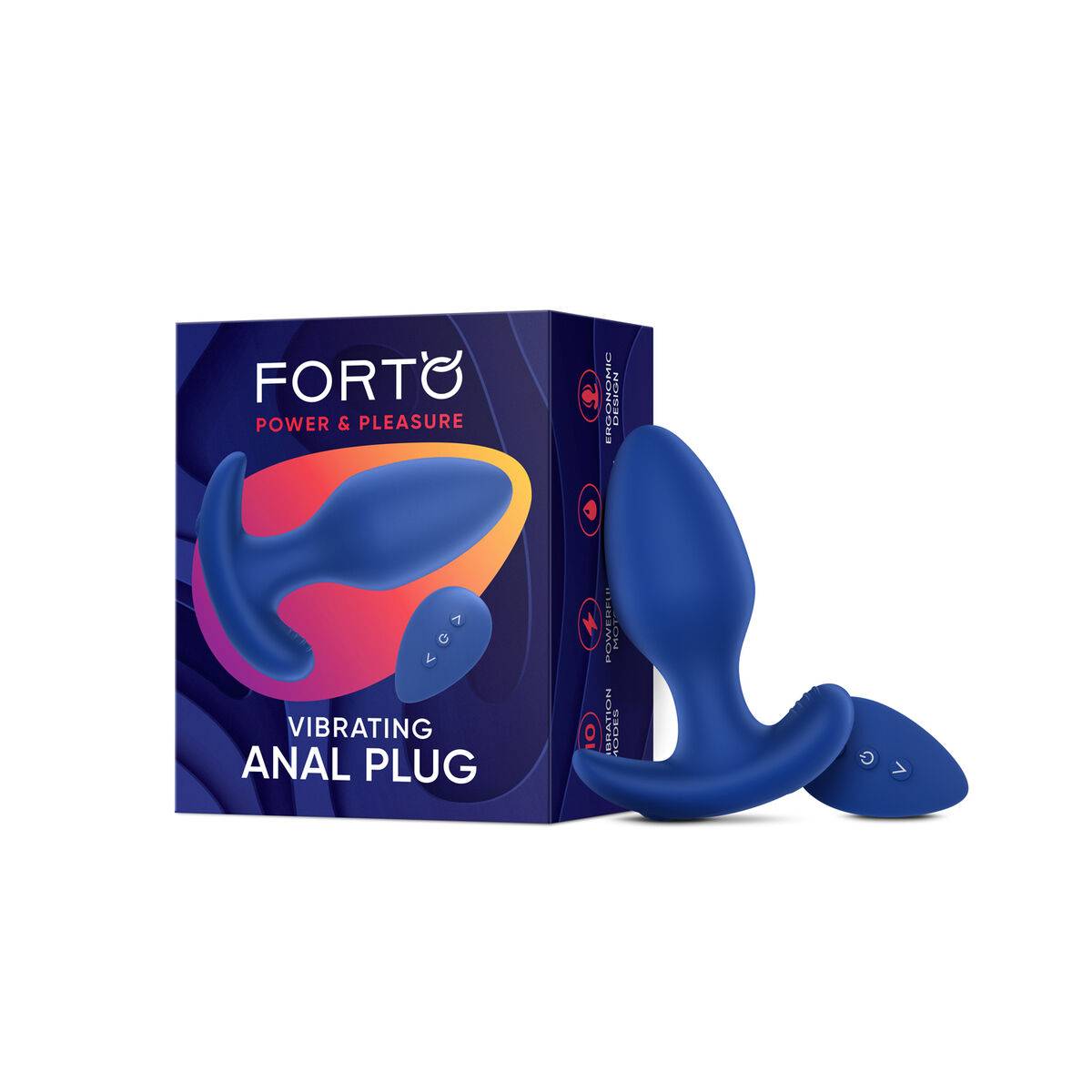 Plug Anal Forto Azul