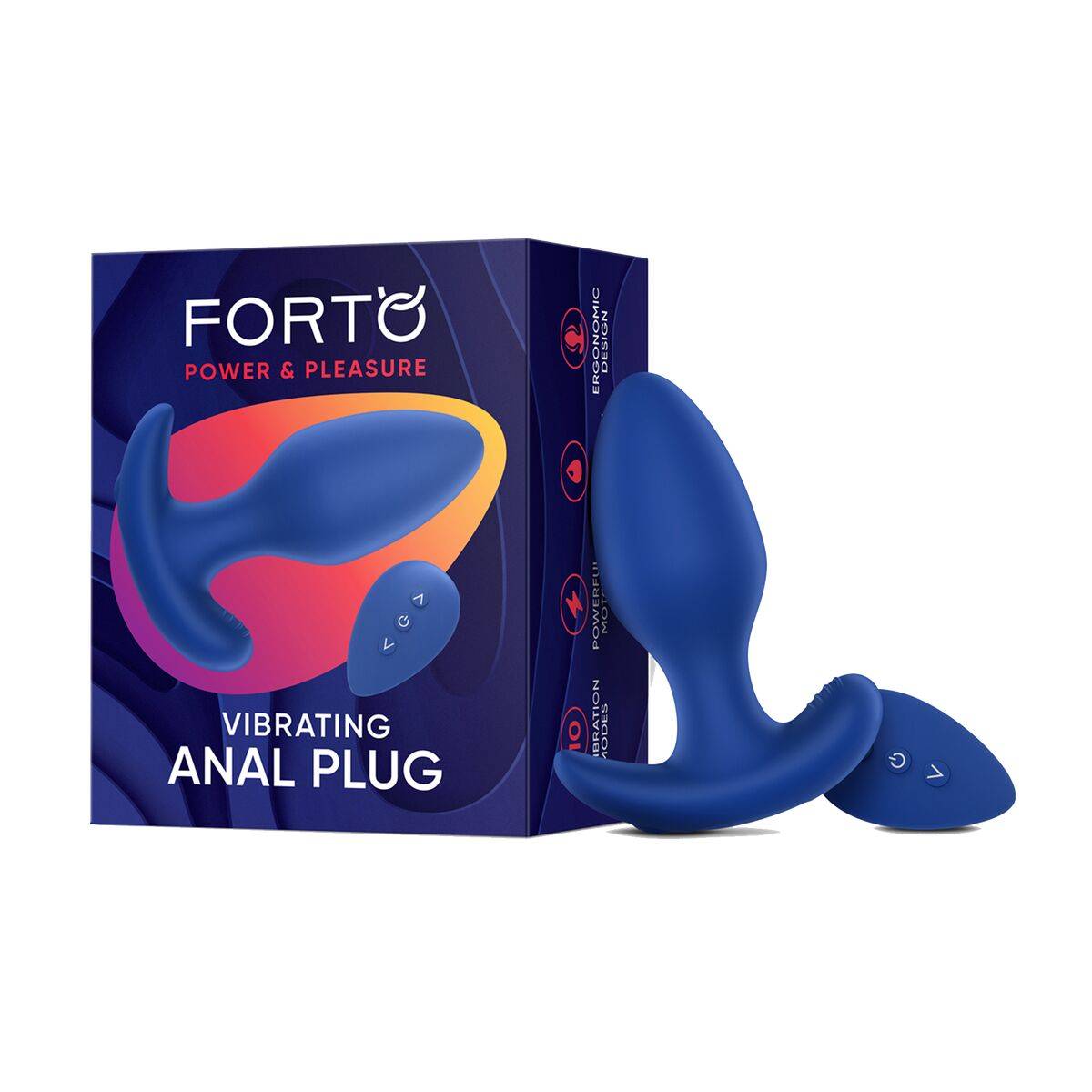 Plug Anal Forto Azul