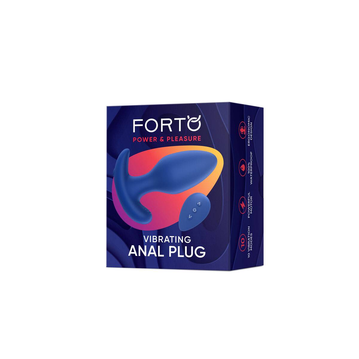 Plug Anal Forto Azul