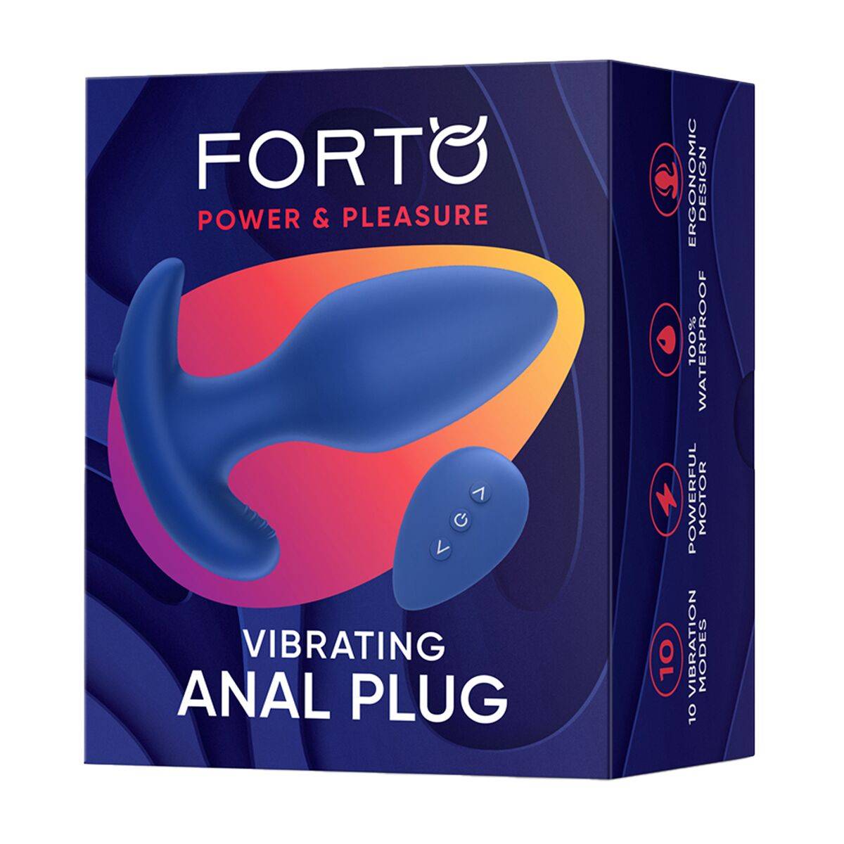 Plug Anal Forto Azul