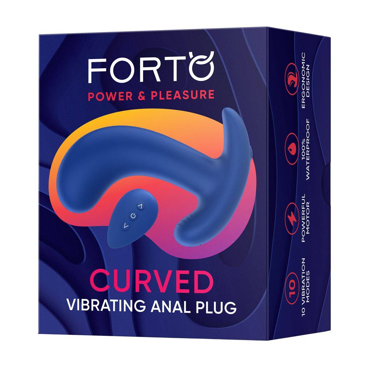 Plug Anal Forto Azul