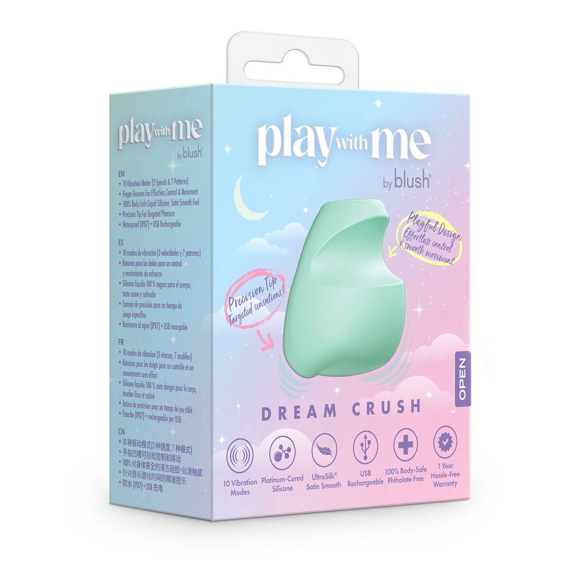 Masajeador Blush Play with me Verde