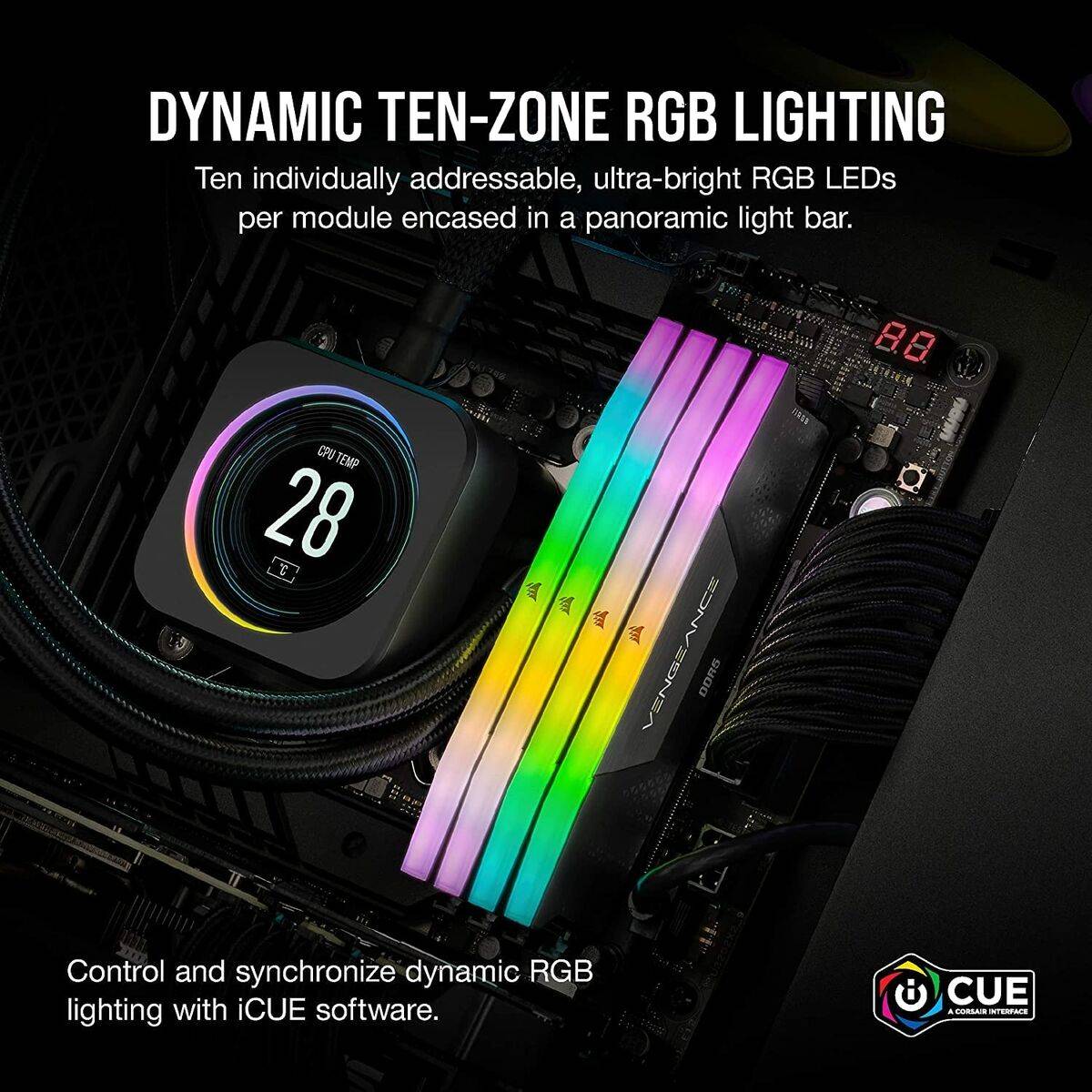 Memoria RAM Corsair 32 GB DDR5 6400 MHz