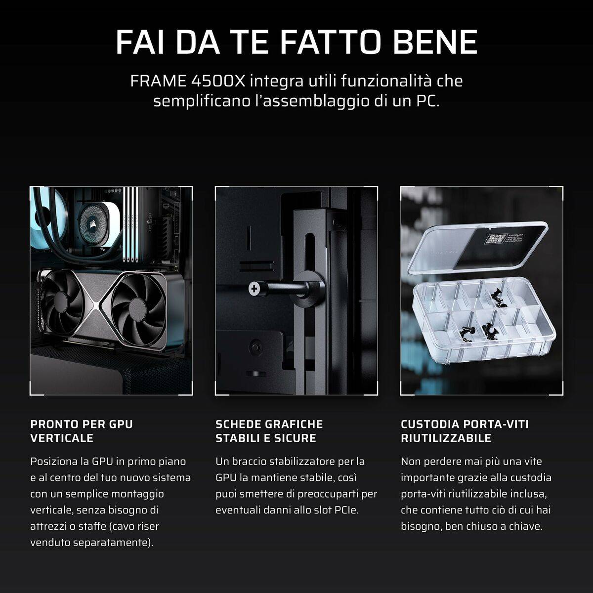 Caja Semitorre ATX Corsair 4500X Negro