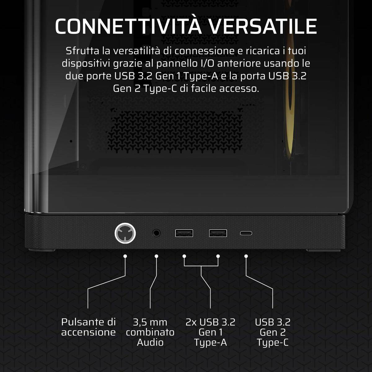 Caja Semitorre ATX Corsair 4500X Negro
