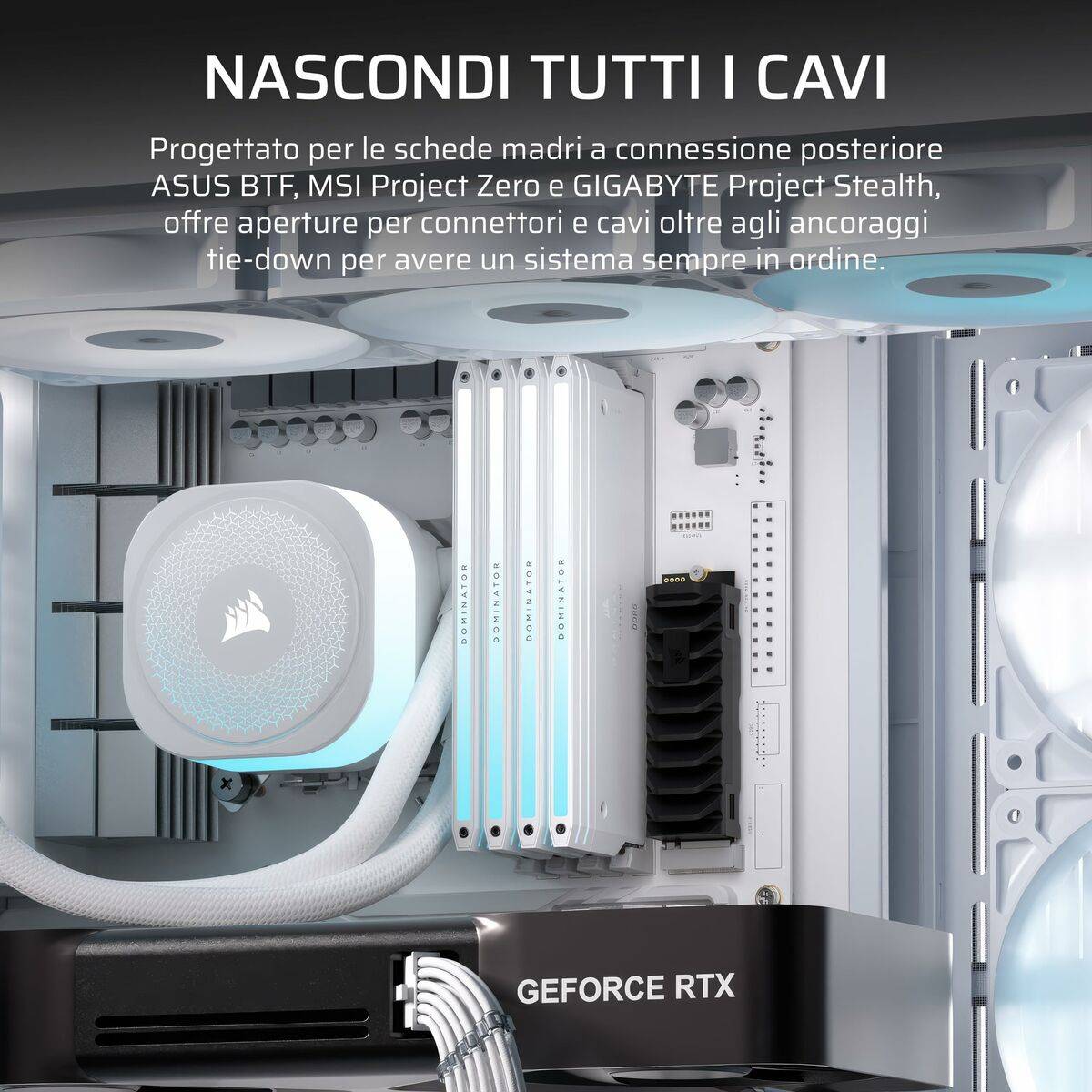 Caja Semitorre ATX Corsair CC-9011315-WW Blanco