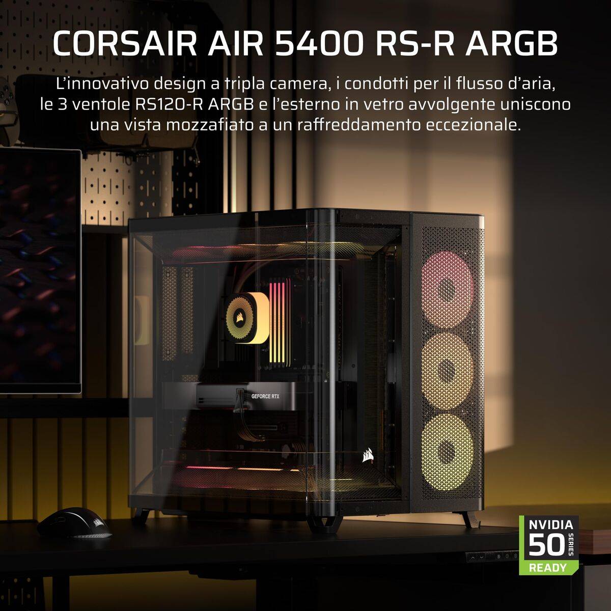 Caja Semitorre ATX Corsair CC-9011318-WW Negro