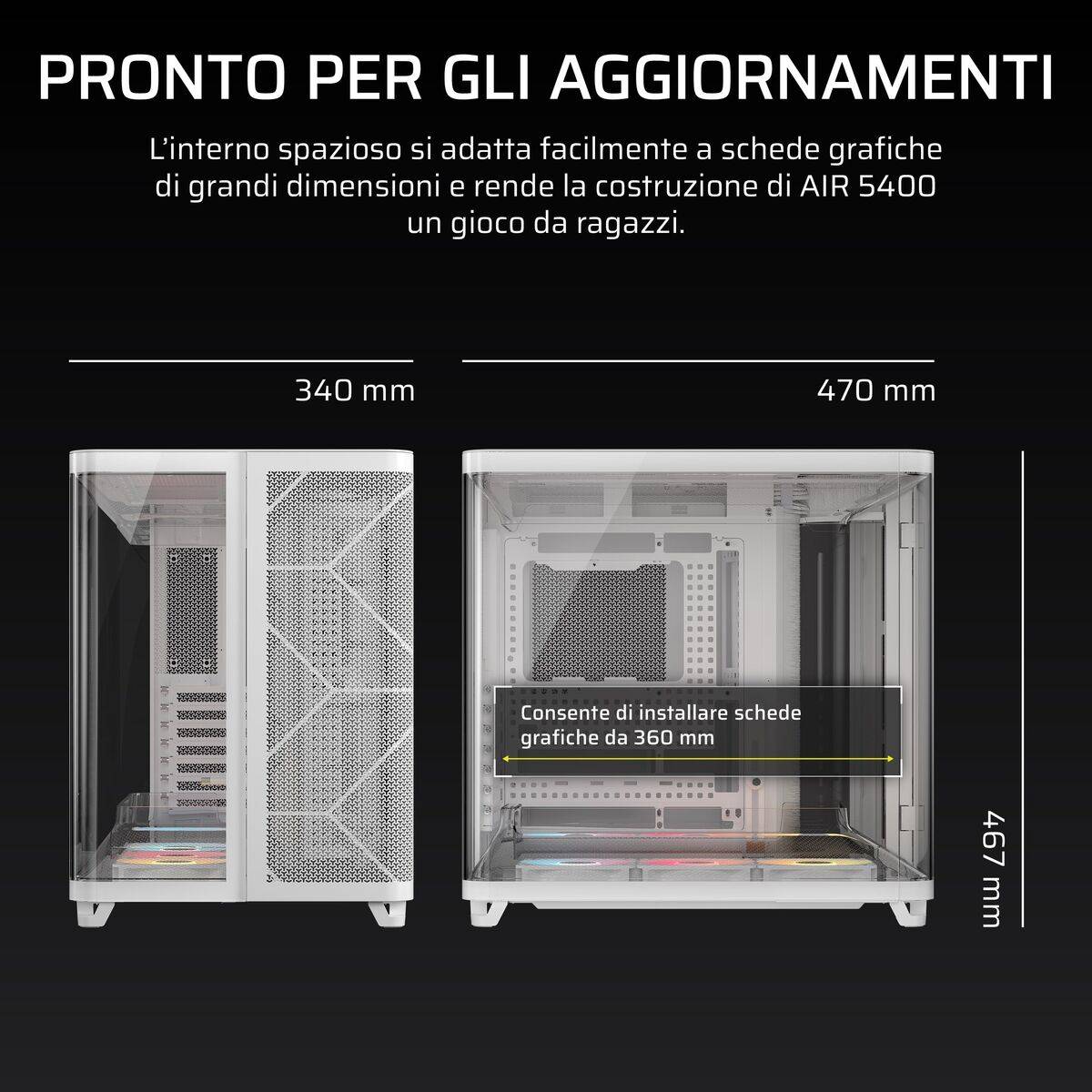 Caja Semitorre ATX Corsair CC-9011319-WW Blanco