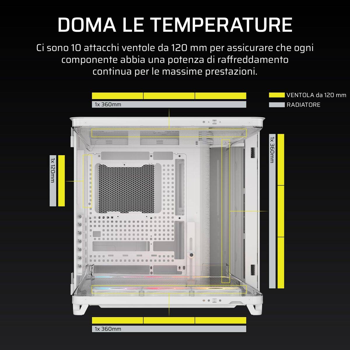 Caja Semitorre ATX Corsair CC-9011319-WW Blanco