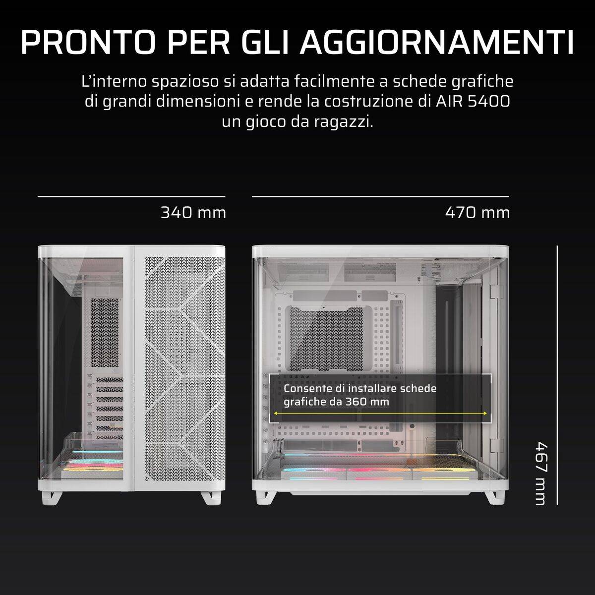 Caja Semitorre ATX Corsair CC-9011321-WW Blanco