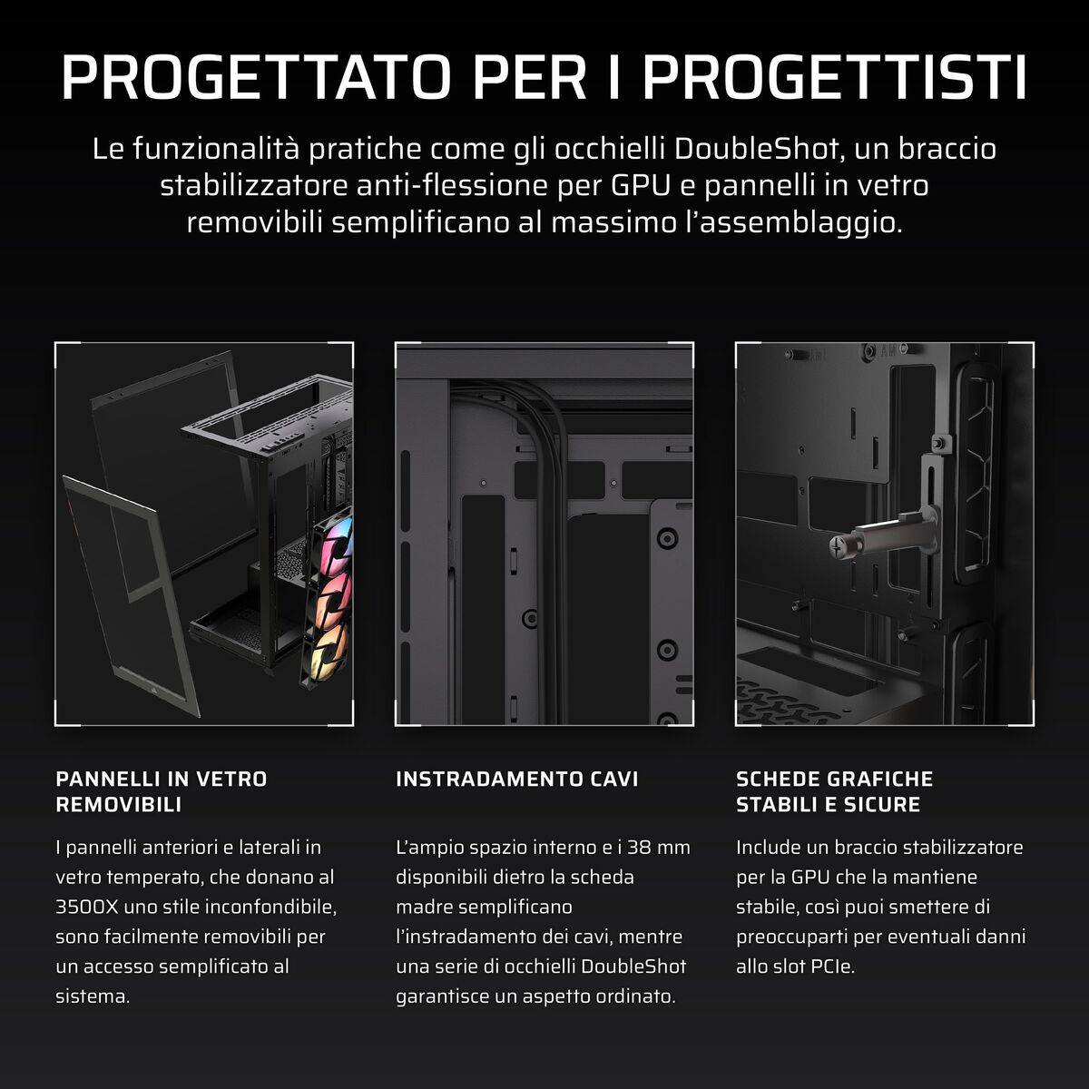 Caja Semitorre ATX Corsair CC-9011322-WW Negro