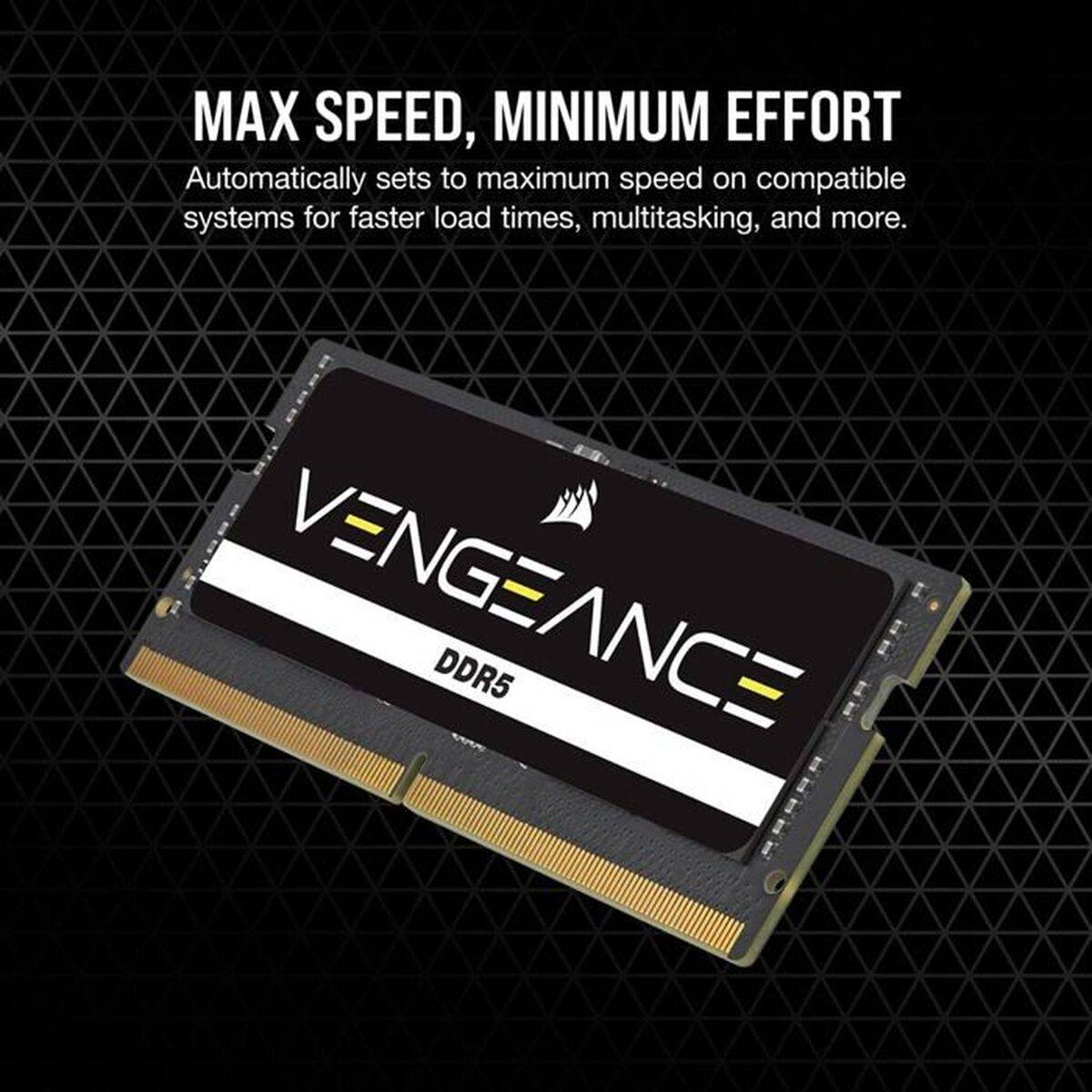Ranuras de memoria Corsair CMSX32GX5M1A5600C48 32 GB DDR5 5600 MHz