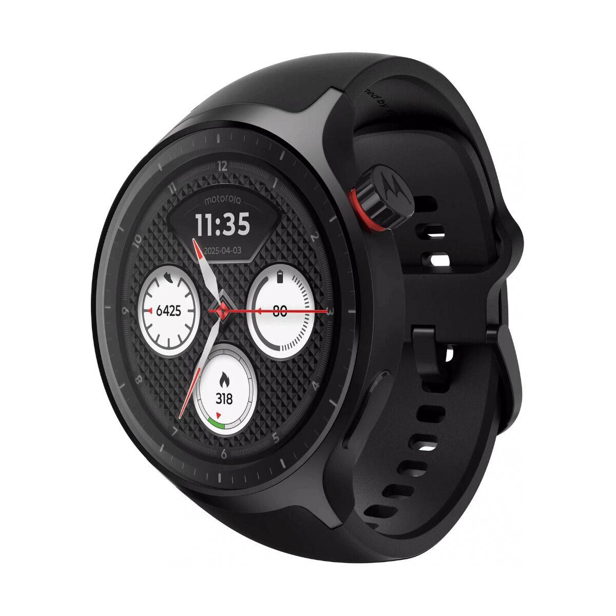 Smartwatch Motorola Moto Watch 47mm Negro 1,43" 47 mm 46 mm Ø 47 mm