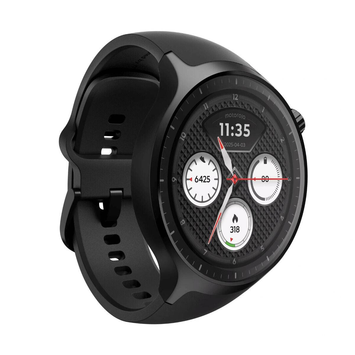 Smartwatch Motorola Moto Watch 47mm Negro 1,43" 47 mm 46 mm Ø 47 mm