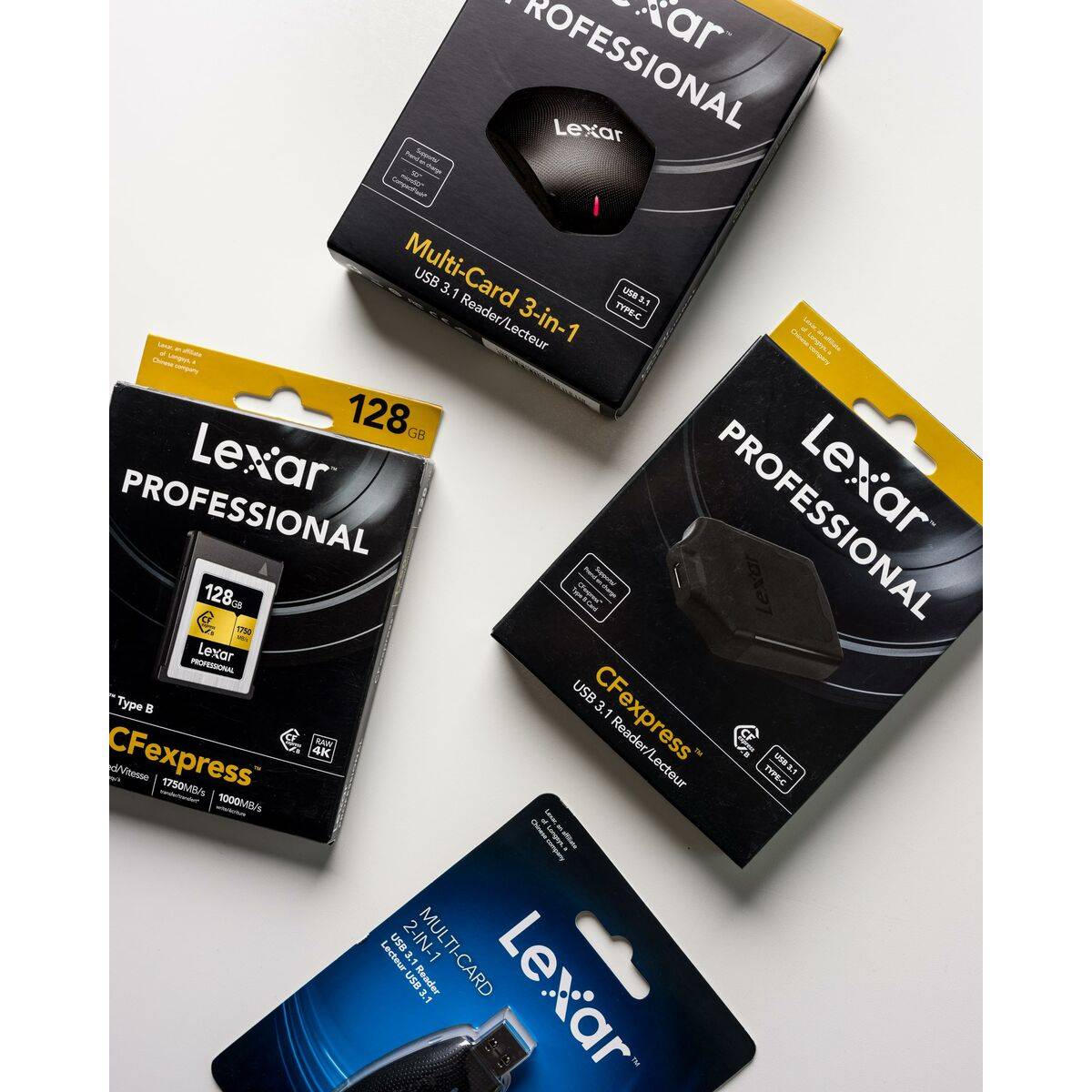 Tarjeta de Memoria SD Lexar LCXEXPR128G-RNENG 128 GB