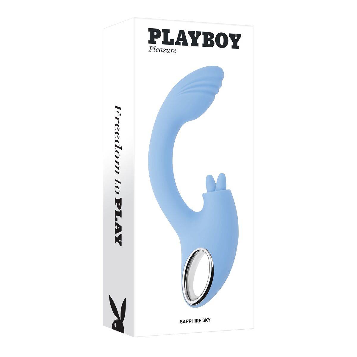 Vibrador Doble Estimulación Evolved Playboy Azul