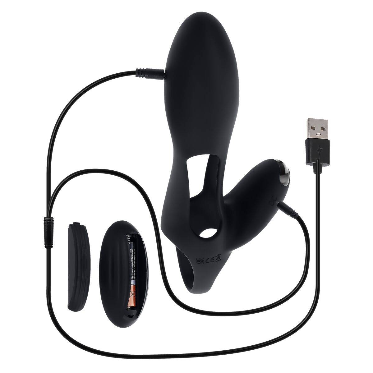 Vibrador Doble Estimulación Evolved Zero Tolerance black